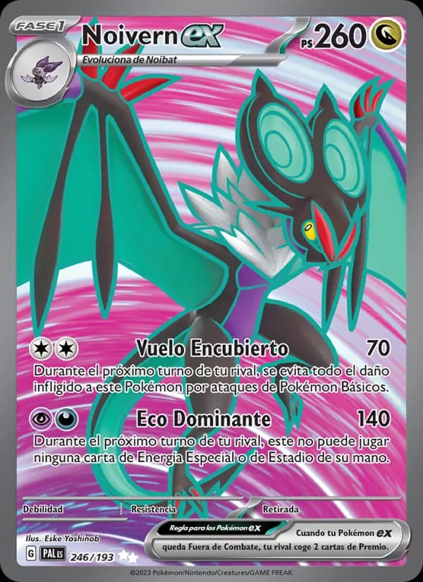 Noivern ex card in Spanish