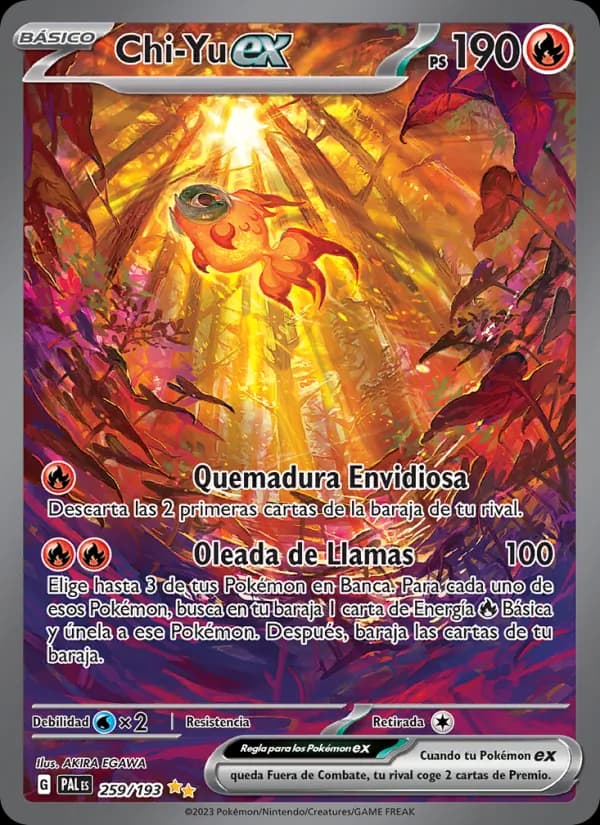 Chi-Yu ex card in Spanish