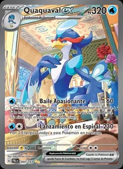 Quaquaval ex card in Spanish