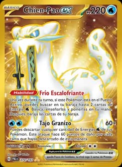 Chien-Pao ex card in Spanish