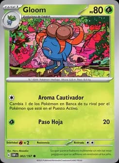 Gloom card in Spanish