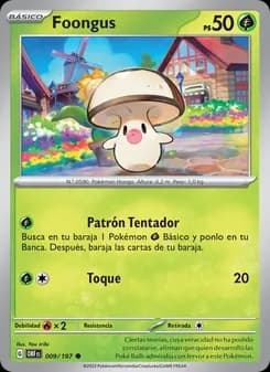 Foongus card in Spanish