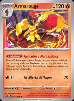 Armarouge card in Spanish