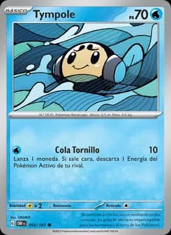 Tympole card in Spanish