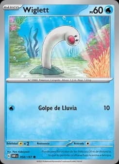 Wiglett card in Spanish