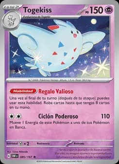 Togekiss card in Spanish