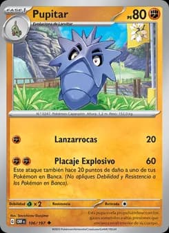 Pupitar card in Spanish
