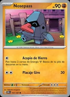Nosepass card in Spanish