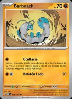 Barboach card in Spanish