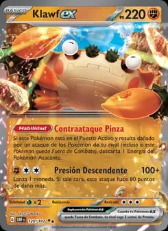 Klawf ex card in Spanish