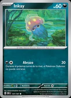 Inkay card in Spanish