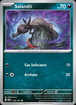 Salandit card in Spanish