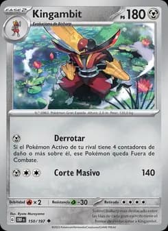 Kingambit card in Spanish