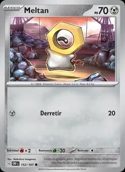 Meltan card in Spanish