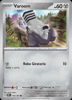 Varoom card in Spanish