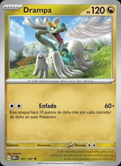Drampa card in Spanish