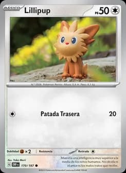 Lillipup card in Spanish