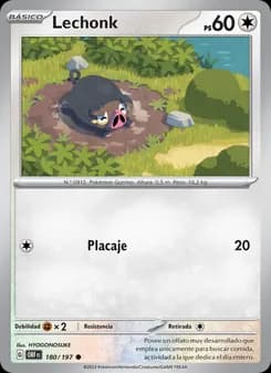 Lechonk card in Spanish