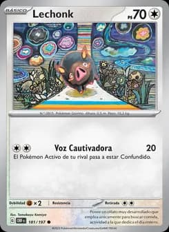 Lechonk card in Spanish