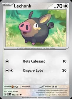 Lechonk card in Spanish