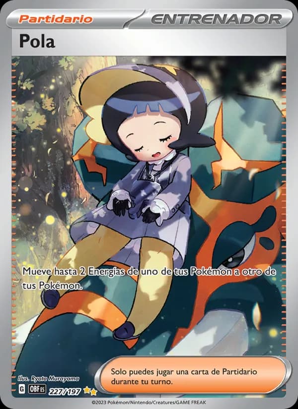 Pola card in Spanish