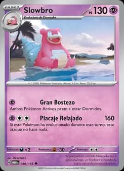 Slowbro card in Spanish
