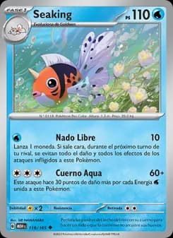 Seaking card in Spanish