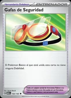 Gafas de Seguridad card in Spanish