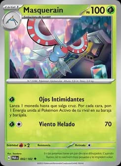 Masquerain card in Spanish