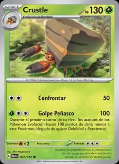 Crustle card in Spanish