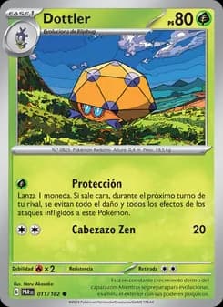 Dottler card in Spanish