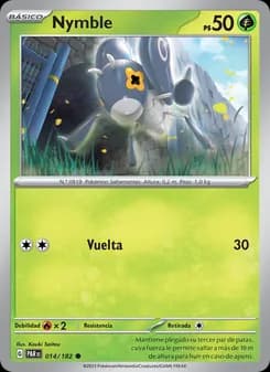 Nymble card in Spanish