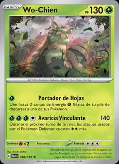 Wo-Chien card in Spanish