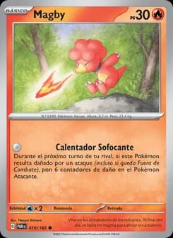 Magby card in Spanish