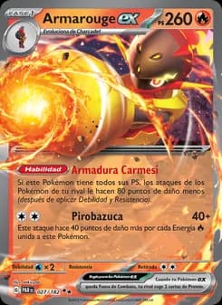Armarouge ex card in Spanish