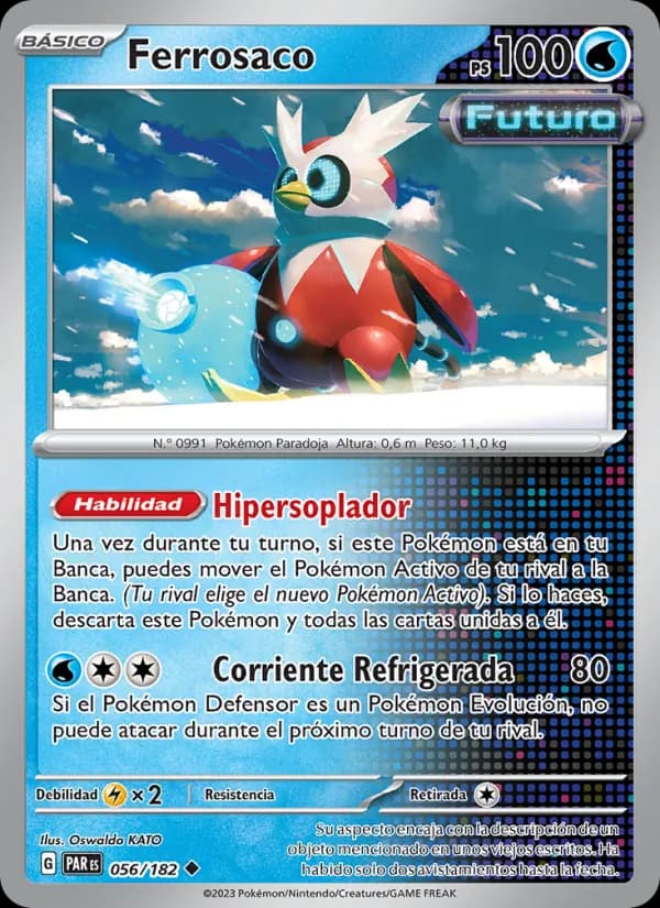Ferrosaco card in Spanish