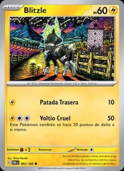 Blitzle card in Spanish