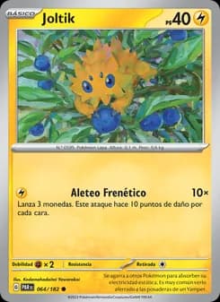 Joltik card in Spanish