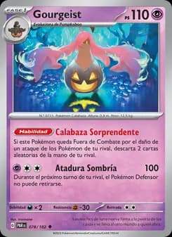 Gourgeist card in Spanish
