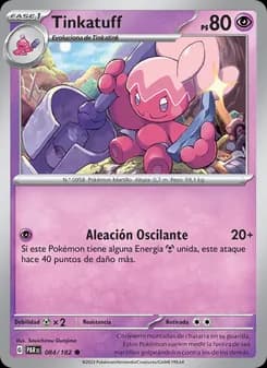 Tinkatuff card in Spanish