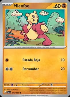 Mienfoo card in Spanish