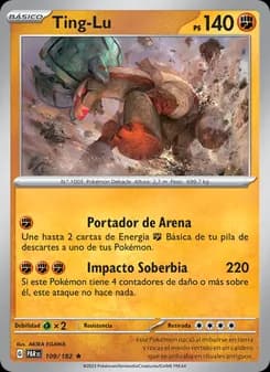 Ting-Lu card in Spanish