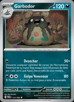 Garbodor card in Spanish