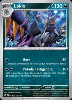 Lokix card in Spanish