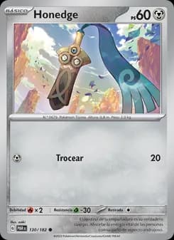 Honedge card in Spanish