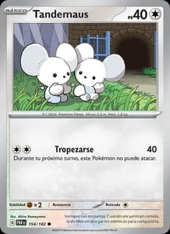 Tandemaus card in Spanish