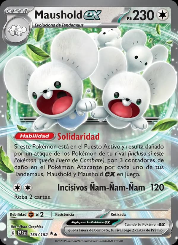 Maushold ex card in Spanish