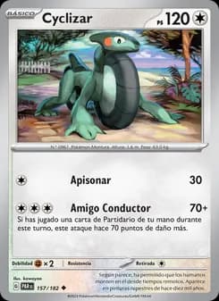 Cyclizar card in Spanish
