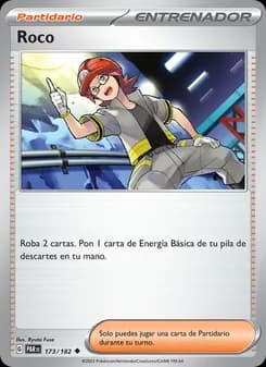 Roco card in Spanish