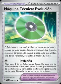 Máquina Técnica: Evolución card in Spanish